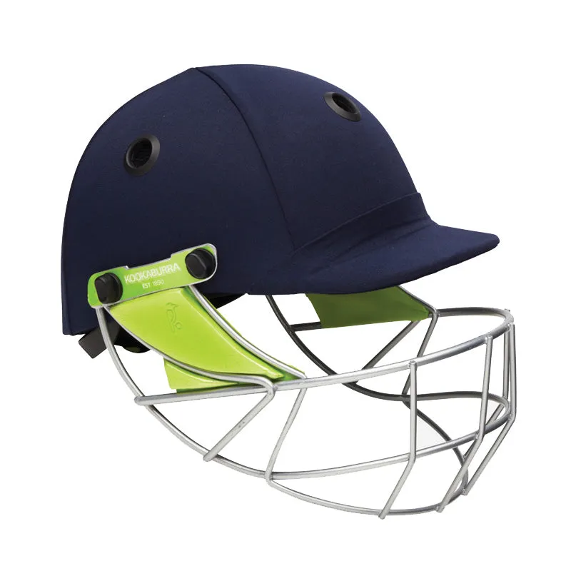 Kookaburra Pro 600 Cricket Helmet with Fitted Steel Faceguard