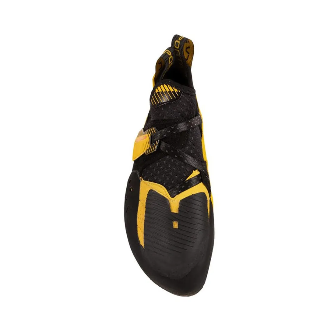 La Sportiva Solution Comp Mens Climbing Shoe - Black/Yellow