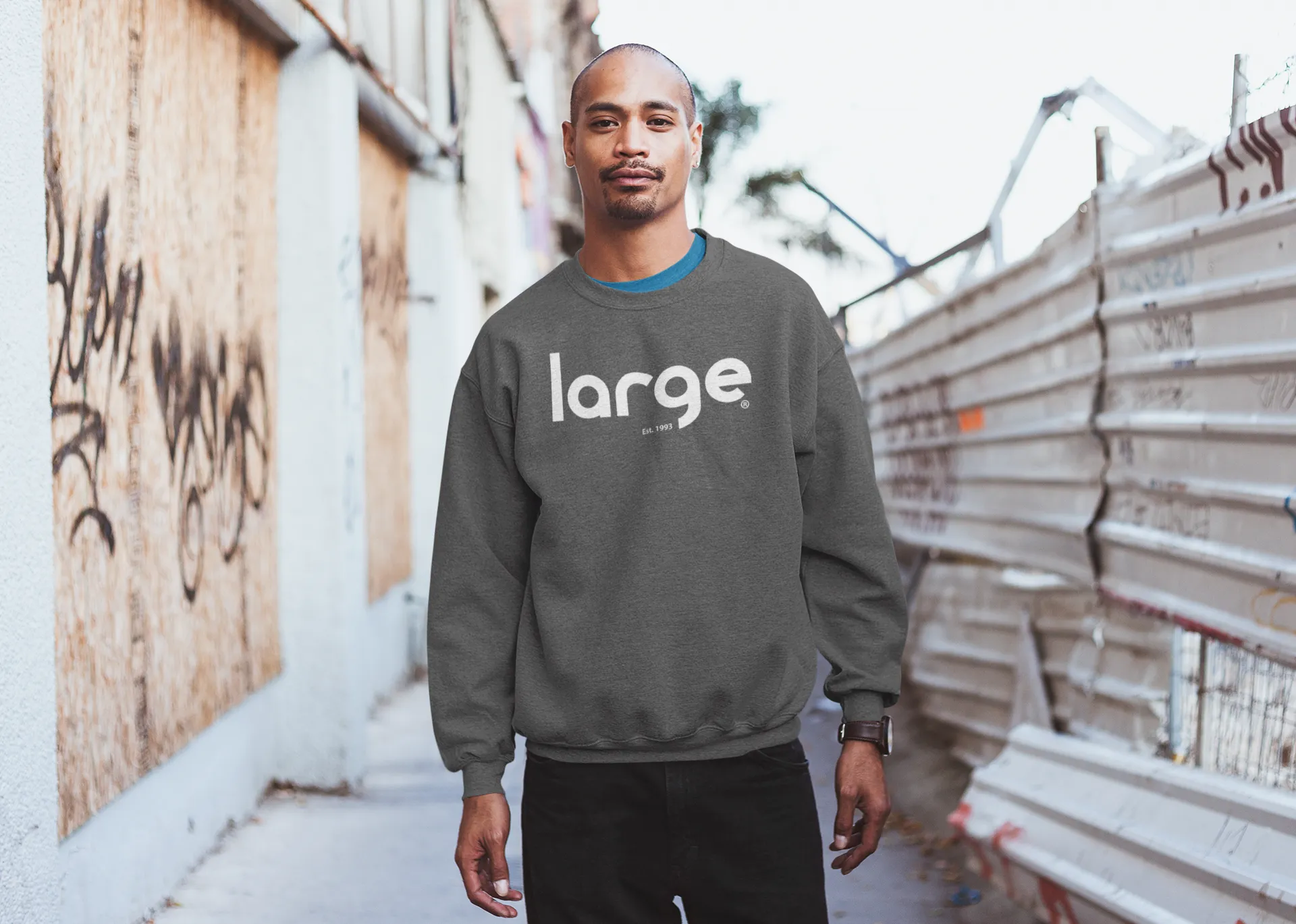 Large Music Unisex Sweatshirt