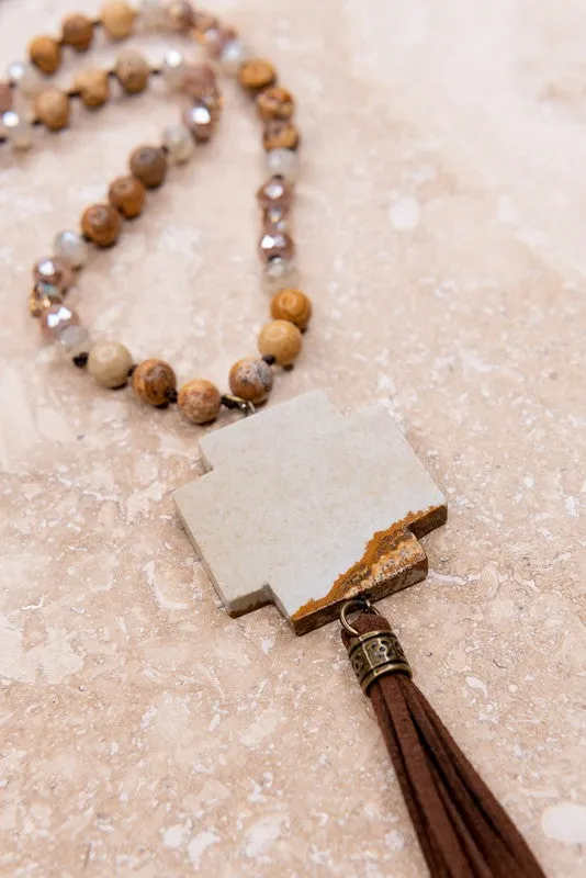 Latresse Necklace Jasper/Mix