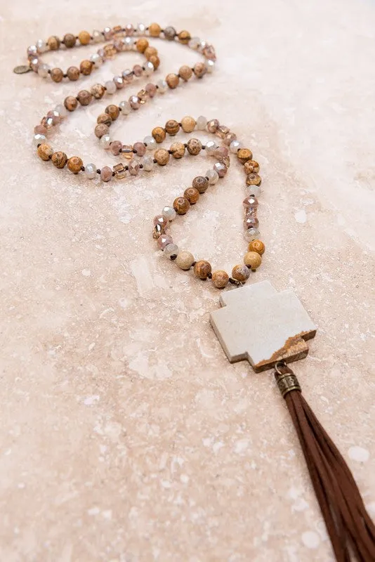 Latresse Necklace Jasper/Mix