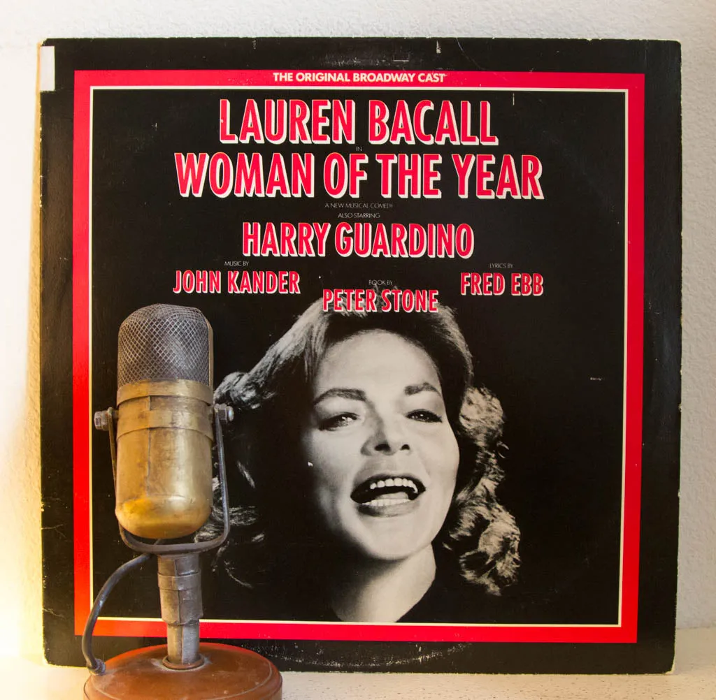 Lauren Bacall "Woman Of The Year" Broadway Musical (1981 Arista Re-issue)