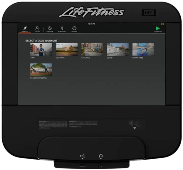 Life Fitness Discover SE3 95T Treadmill Elevation