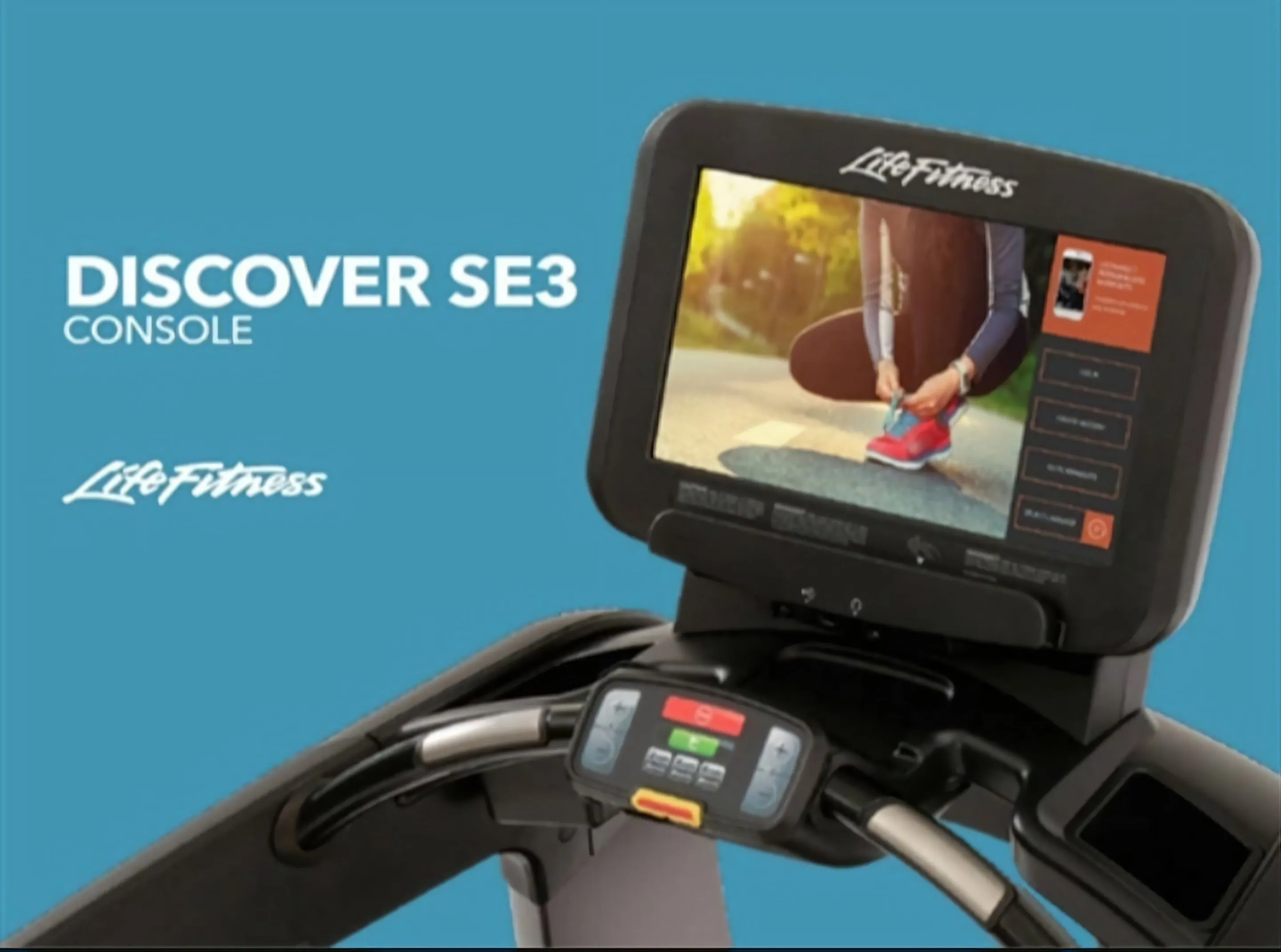 Life Fitness Discover SE3 95T Treadmill Elevation