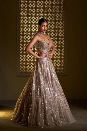 Light Gold Gown