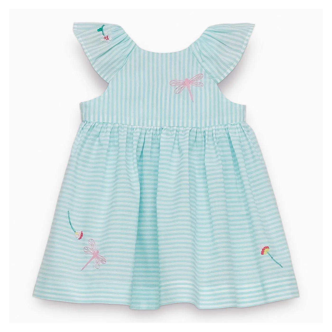 Light Green Dragonfly Dress