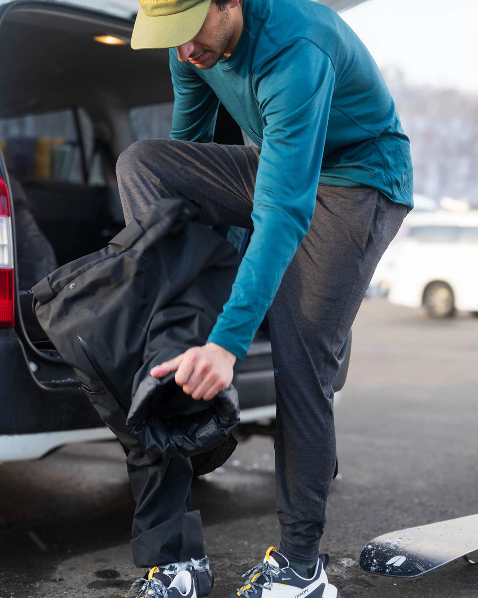 Long Sleeve Pocket Crew