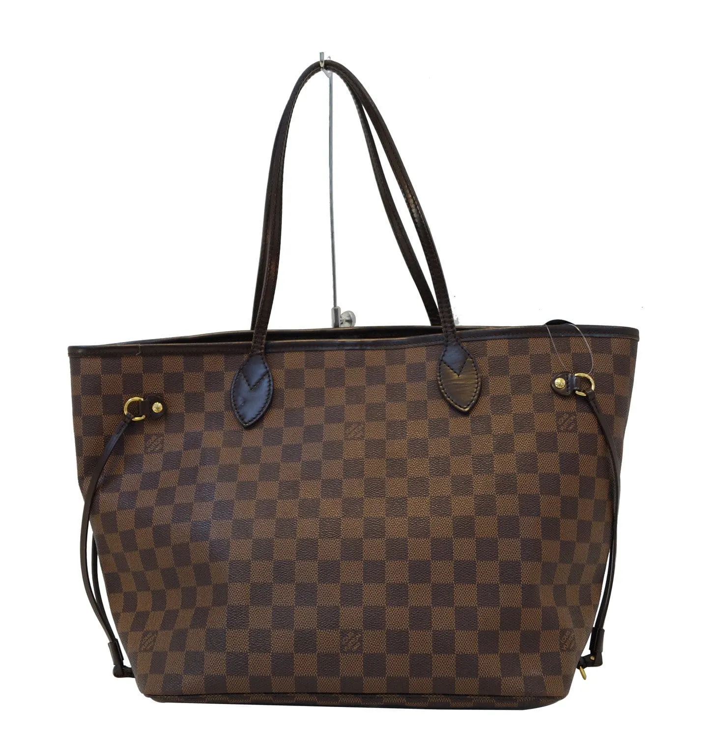 LOUIS VUITTON Damier Ebene Neverfull MM Tote Bag