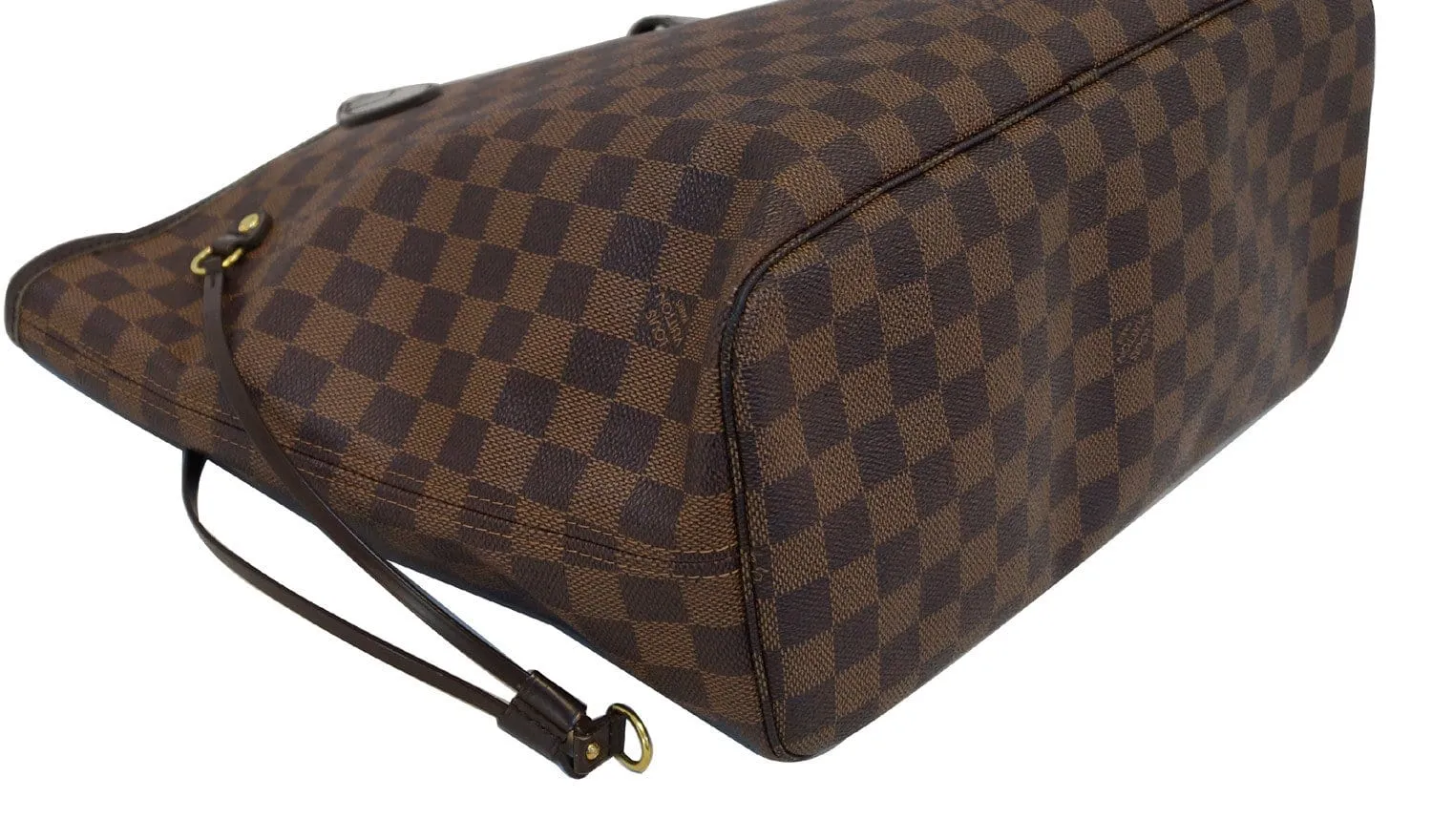 LOUIS VUITTON Damier Ebene Neverfull MM Tote Bag
