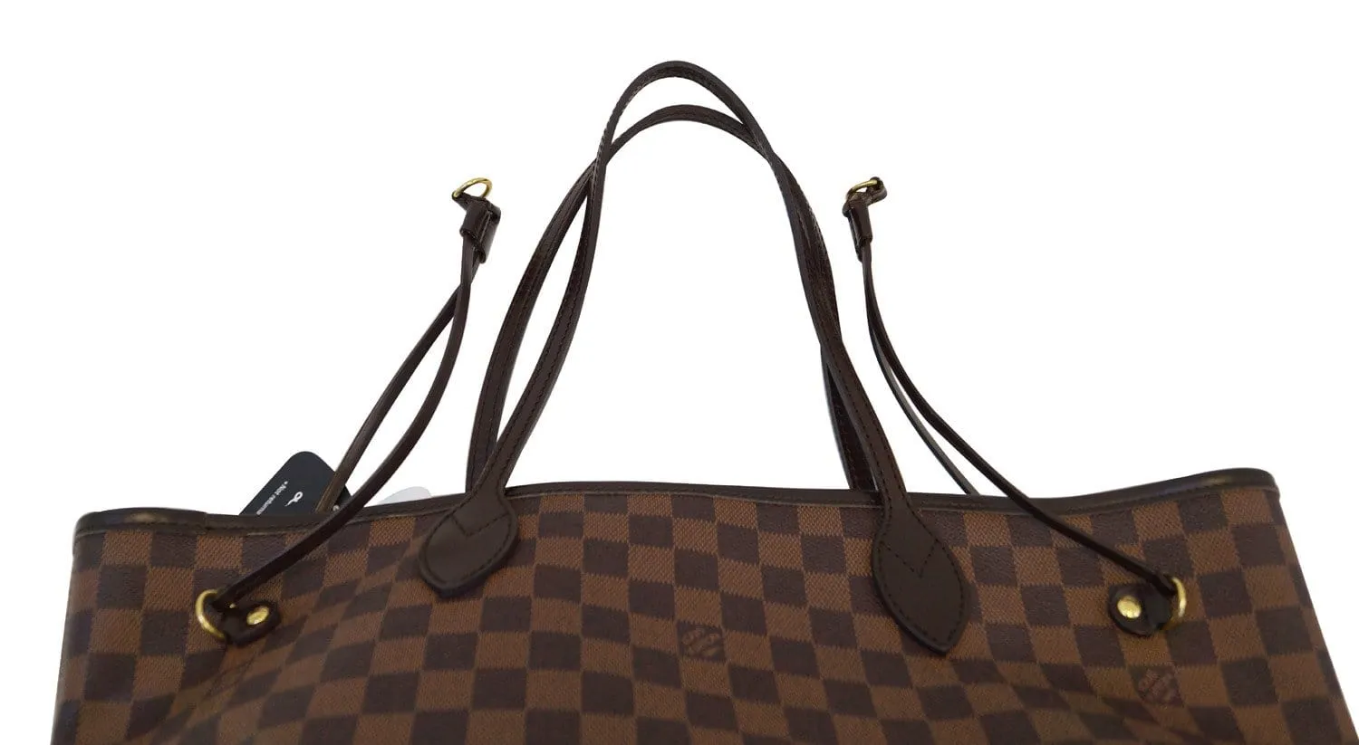 LOUIS VUITTON Damier Ebene Neverfull MM Tote Bag