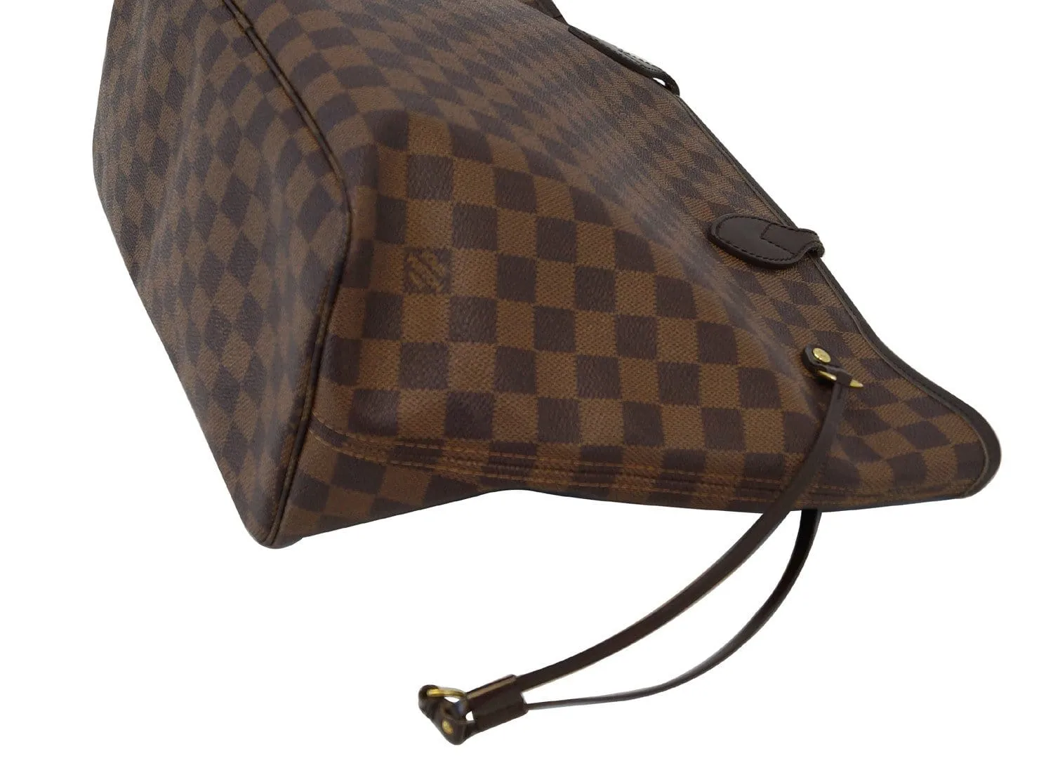 LOUIS VUITTON Damier Ebene Neverfull MM Tote Bag
