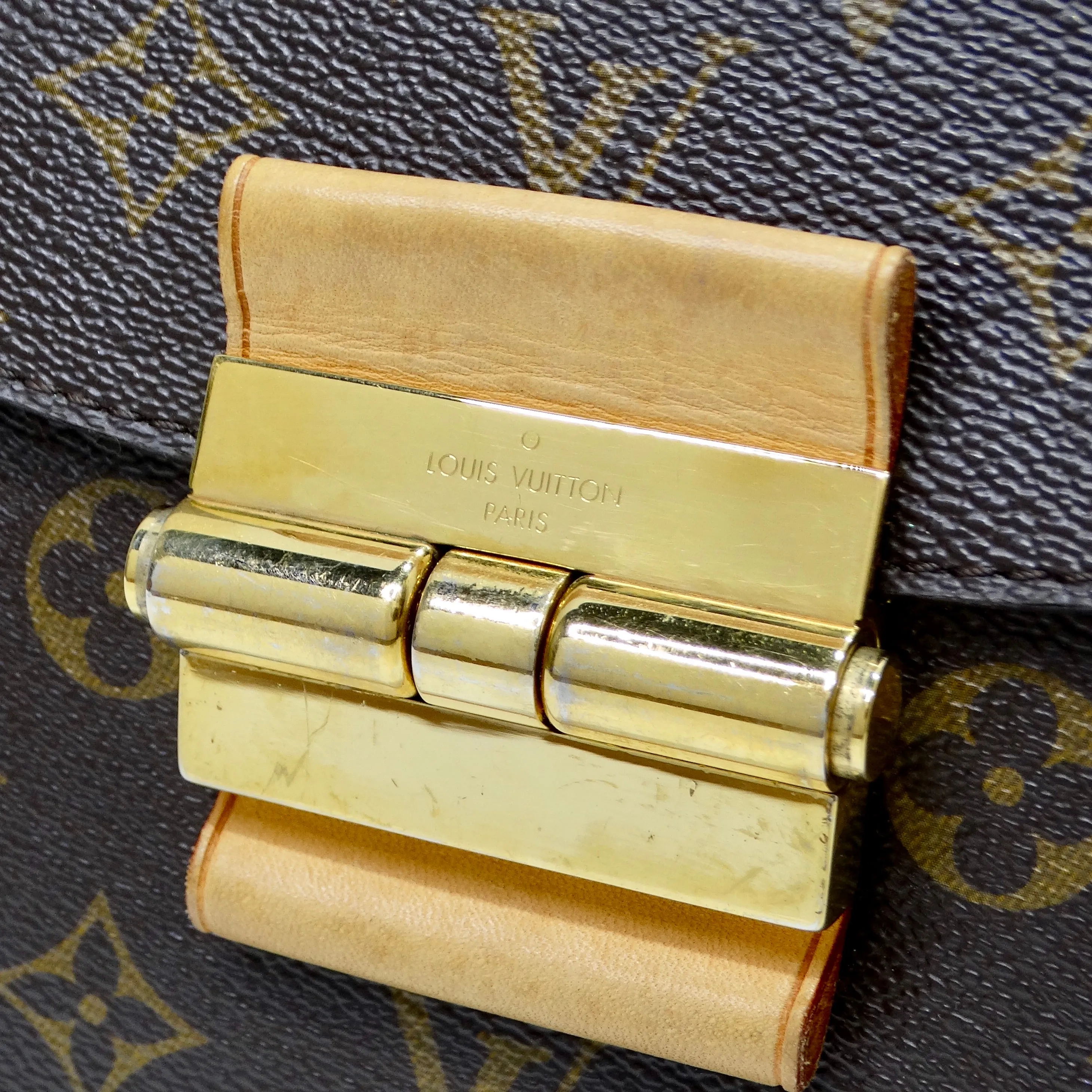 Louis Vuitton Monogram Olympe Havane Handbag