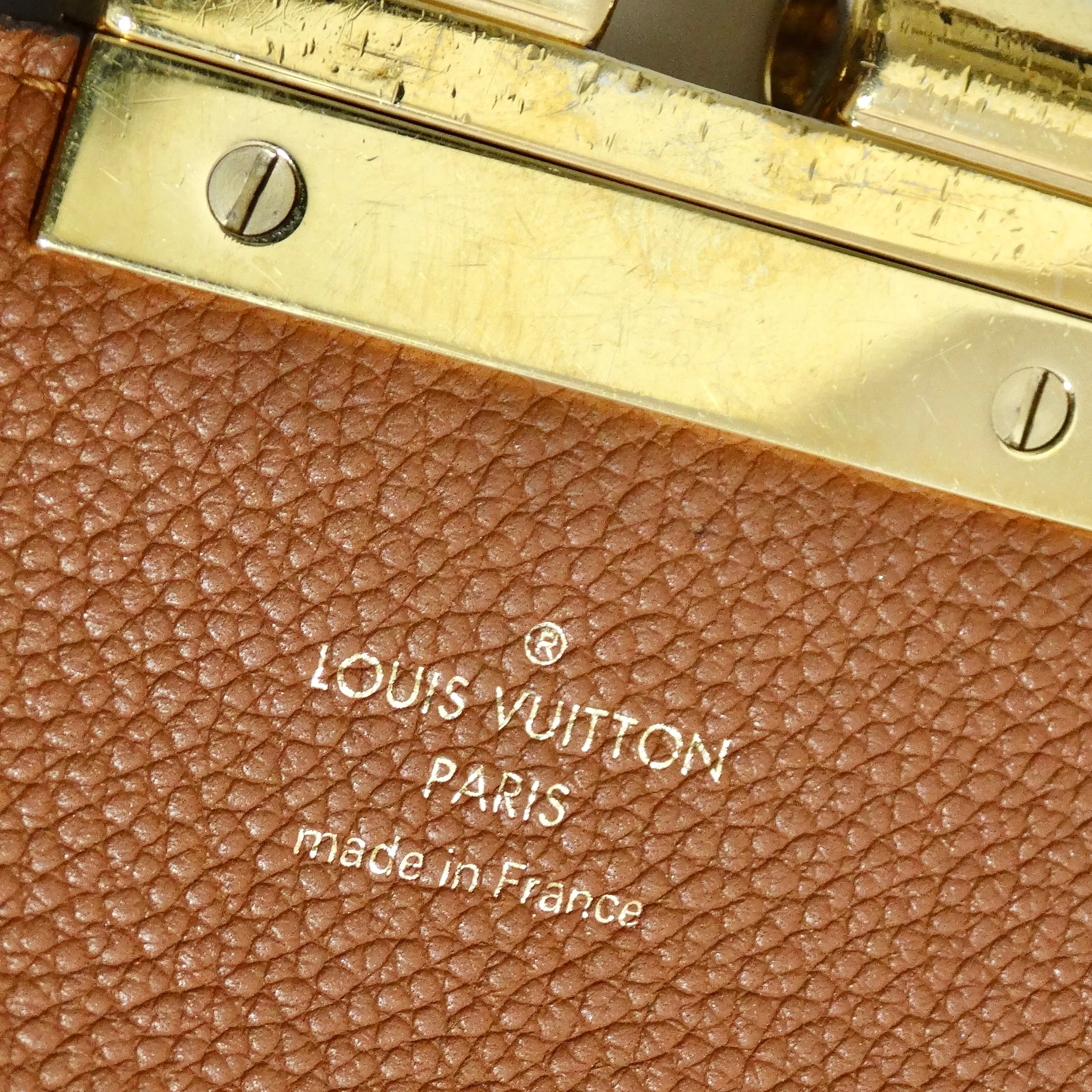 Louis Vuitton Monogram Olympe Havane Handbag