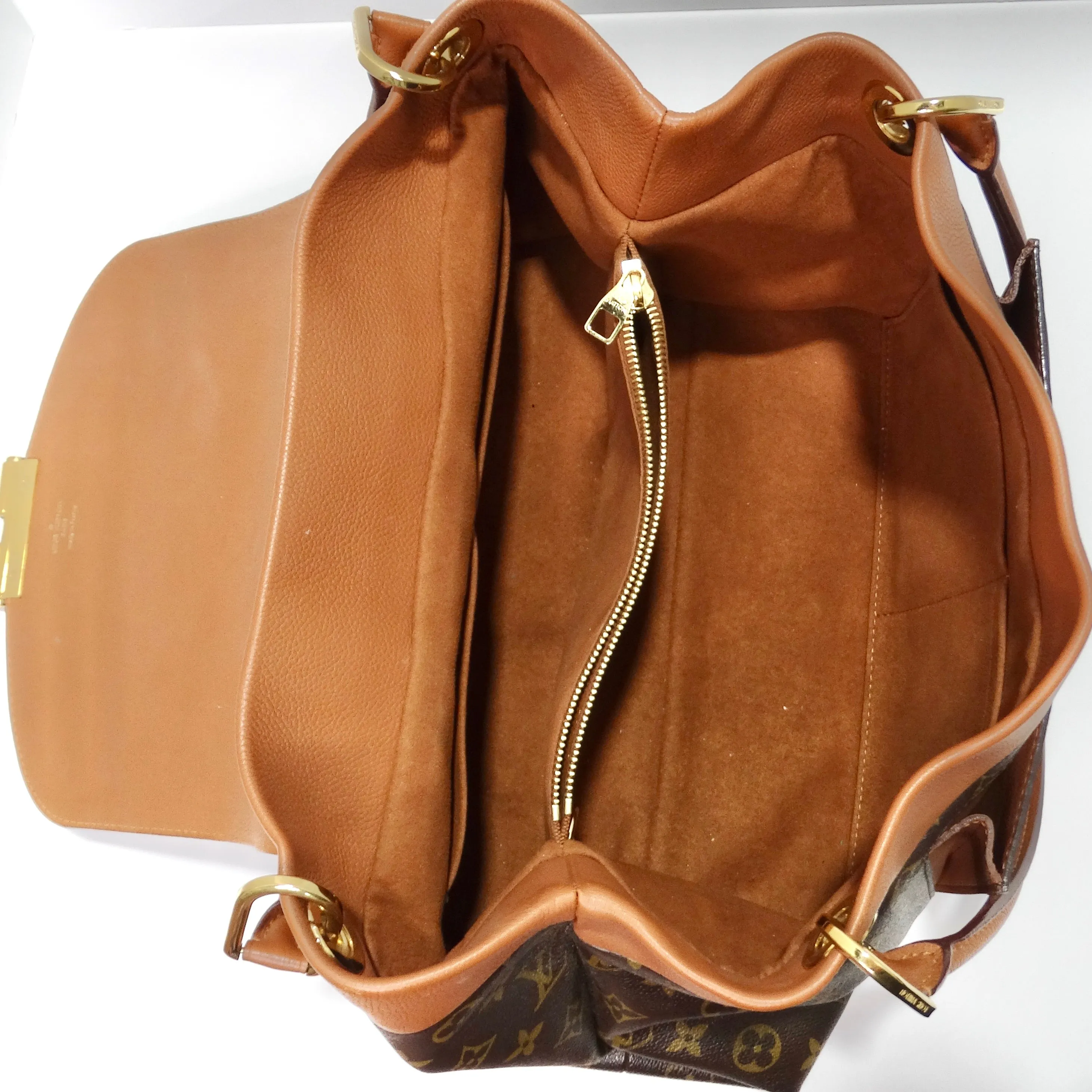 Louis Vuitton Monogram Olympe Havane Handbag