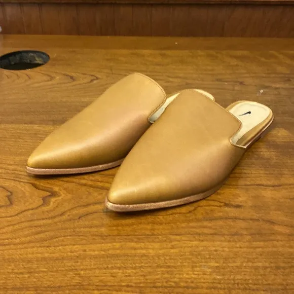 MadeWell The Gemma Mule in Leather G8388