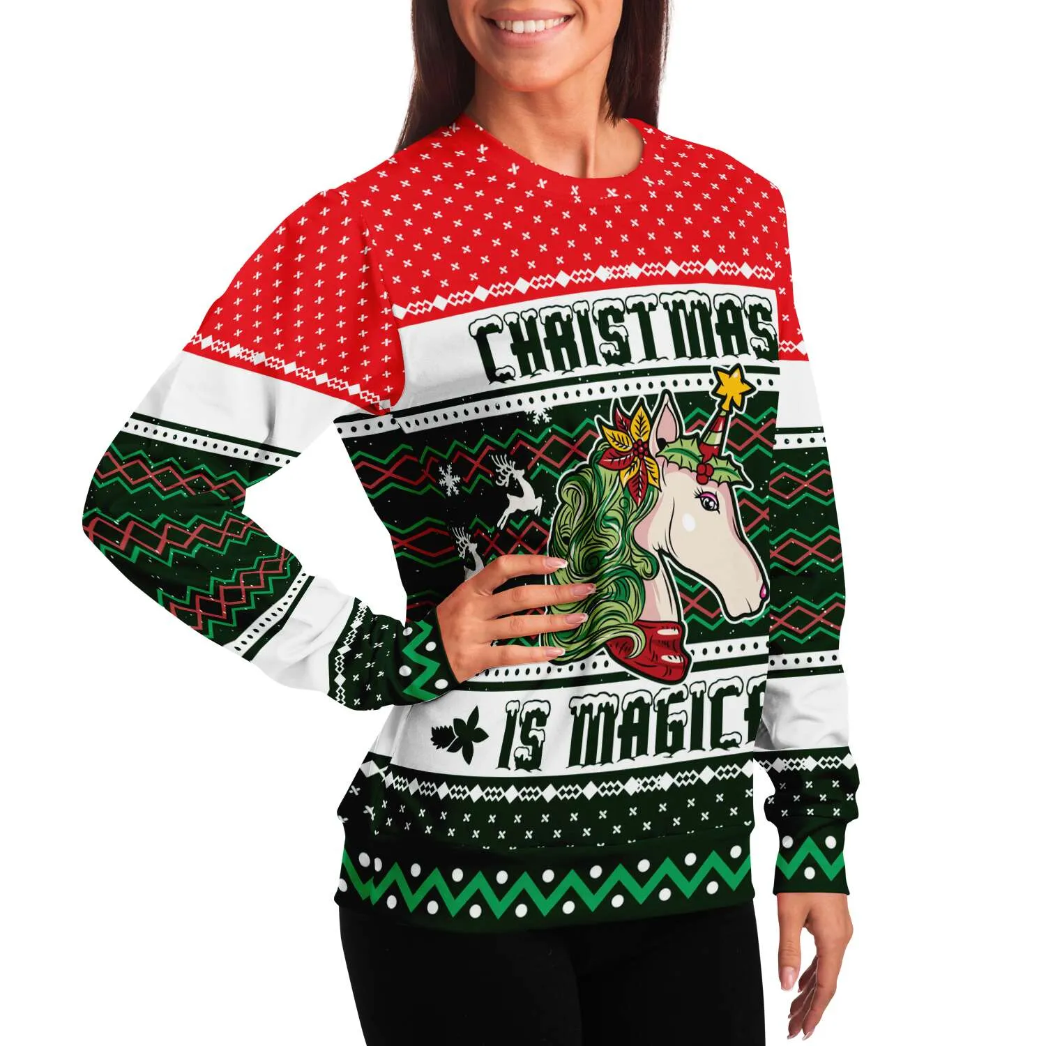 Magical Unicorn - Athletic Sweatshirt