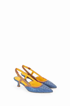 Mara Bini Naomi Woven Slingback