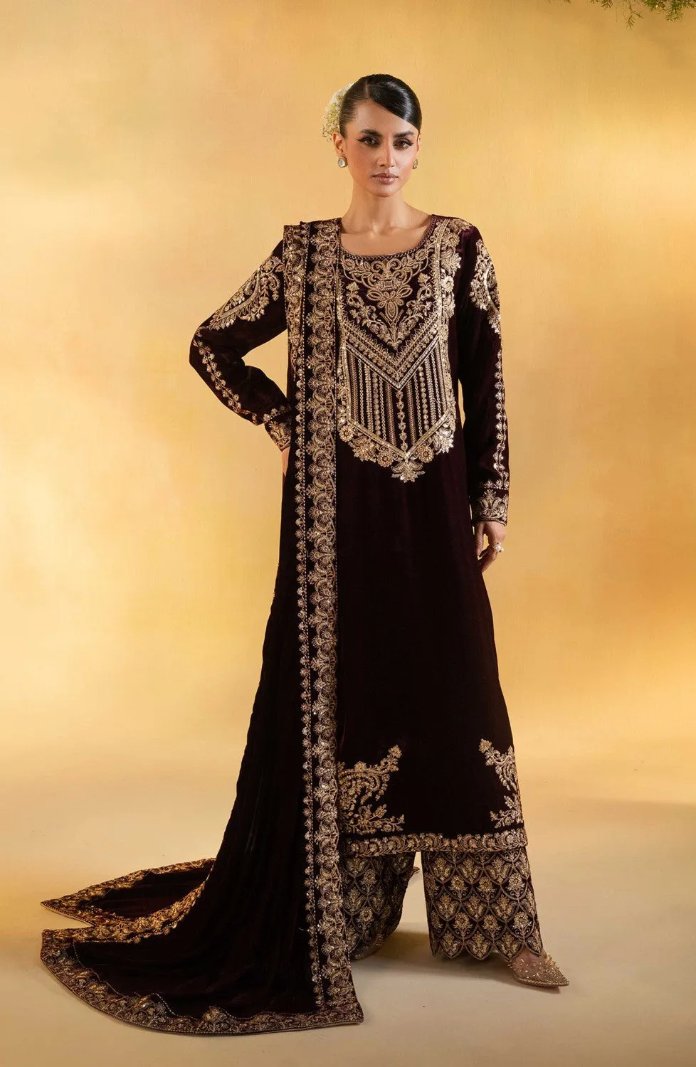 MARYUM & MARIA | LUXURY FORMALS '24 | MW40018 - NURAH
