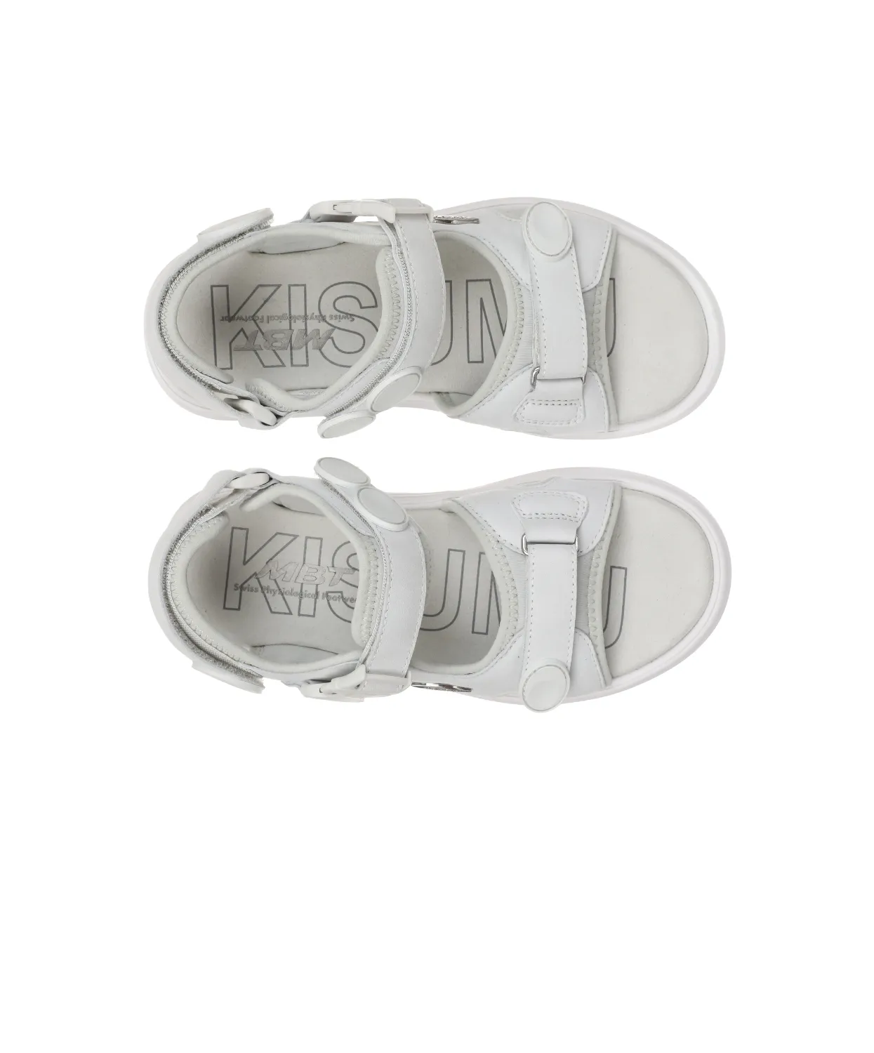 MBT Kisumu Classic White Womens Sandals