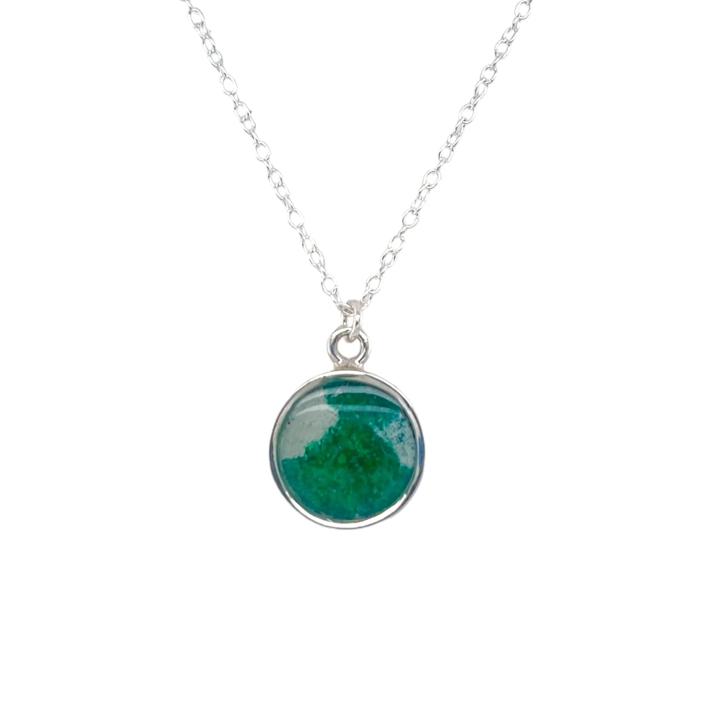 Michigan State Amy Necklace | Silver