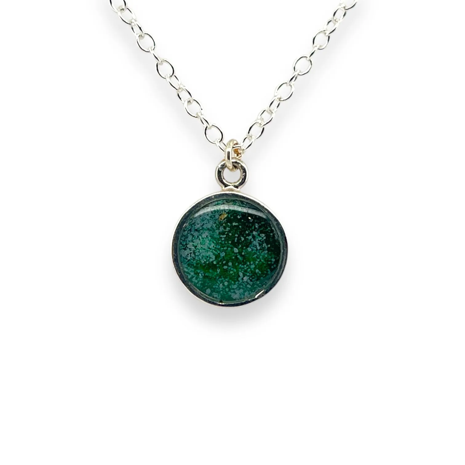 Michigan State Amy Necklace | Silver