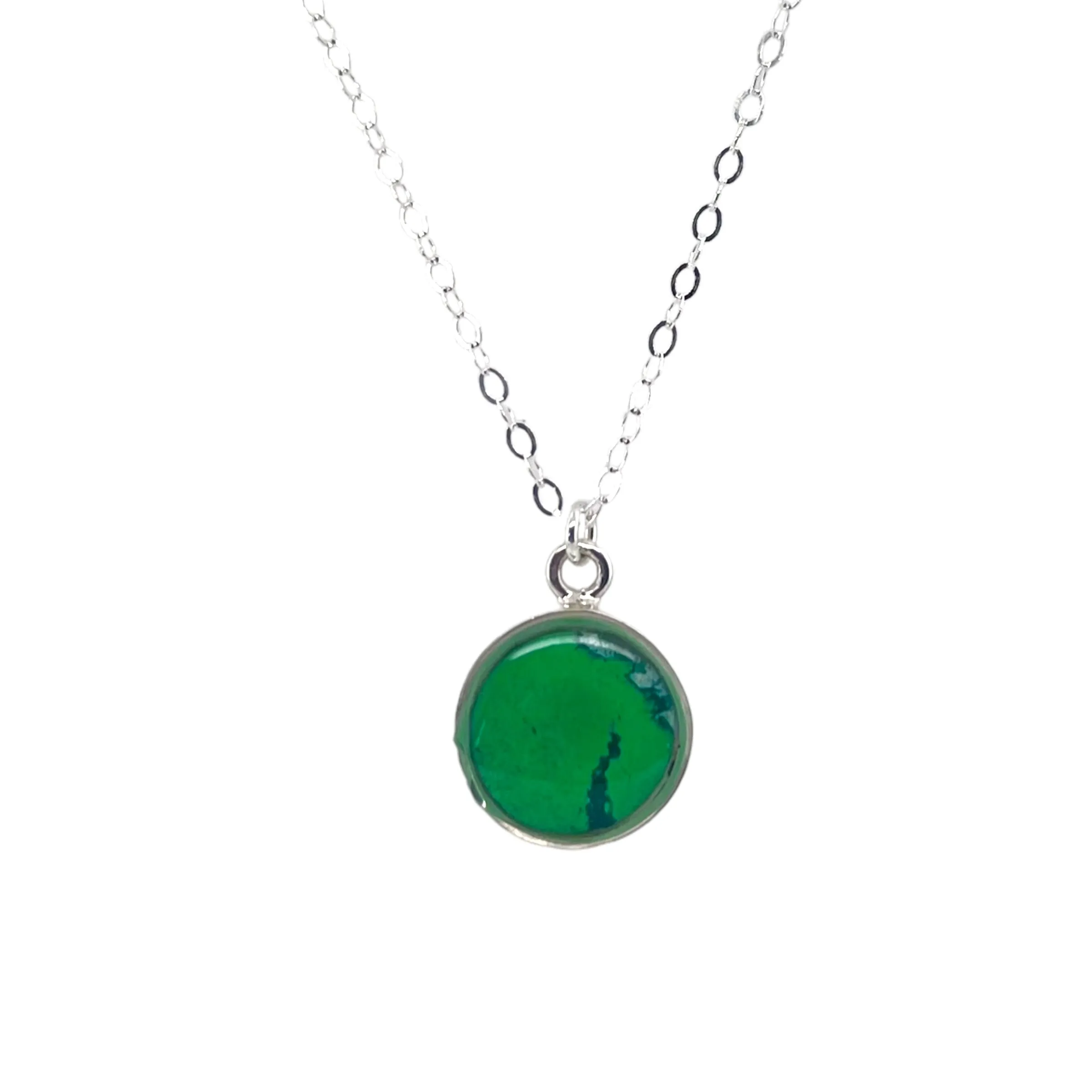 Michigan State Amy Necklace | Silver