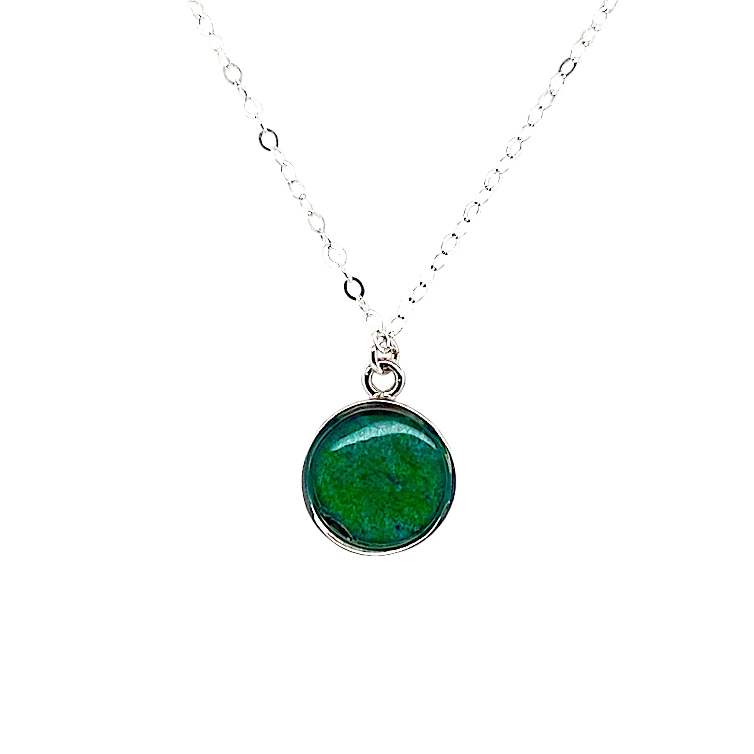 Michigan State Amy Necklace | Silver