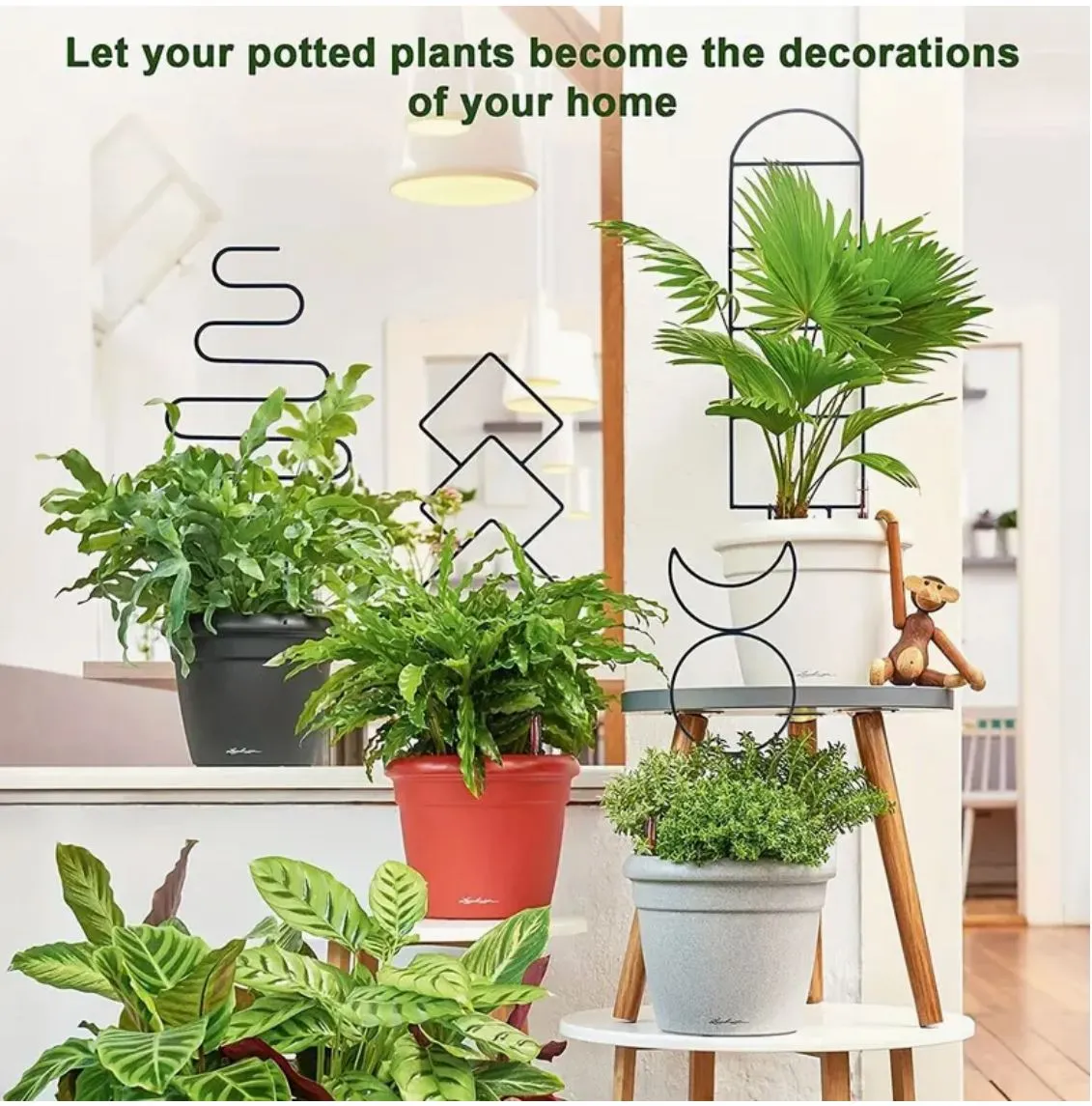 Mini Metal Plant Trellis