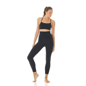 Mondor 3513 Racer Back Crop in Purple - Girls