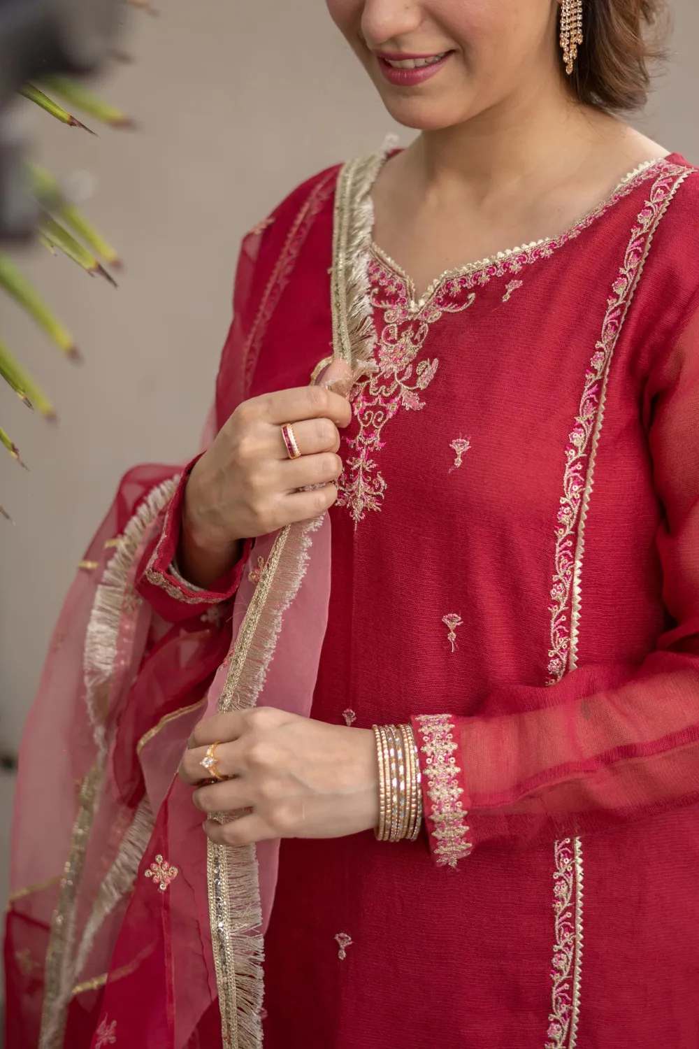 Omal By Komal 3PC LAWN EMBROIDERED Q660