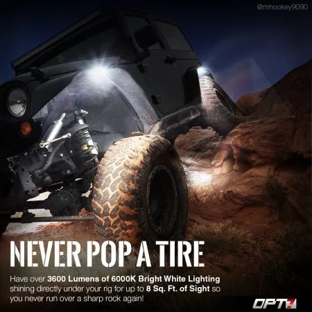 Omni Pair Trail 7 LED Rock Lights