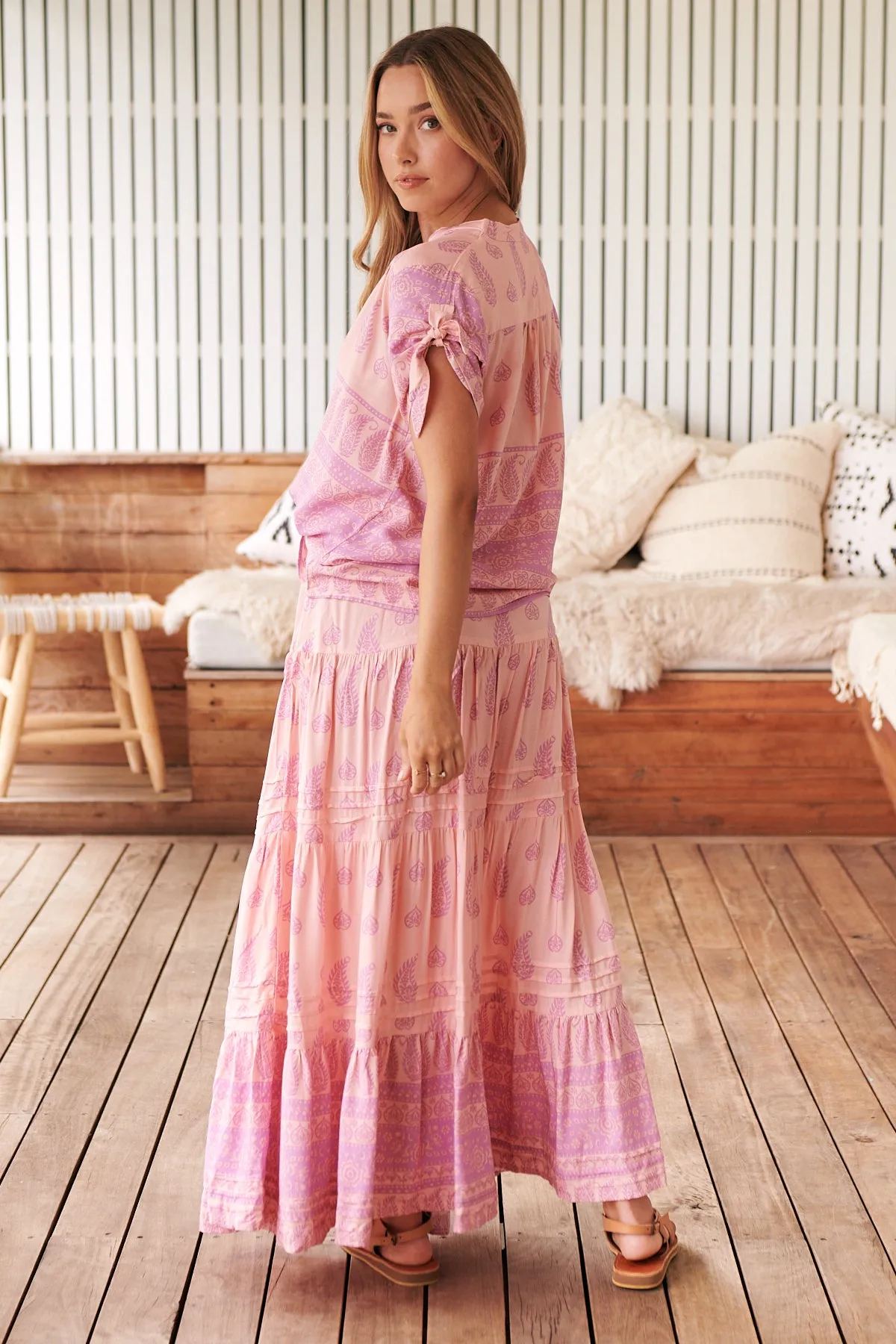 Ophilia Print Vital Skirt