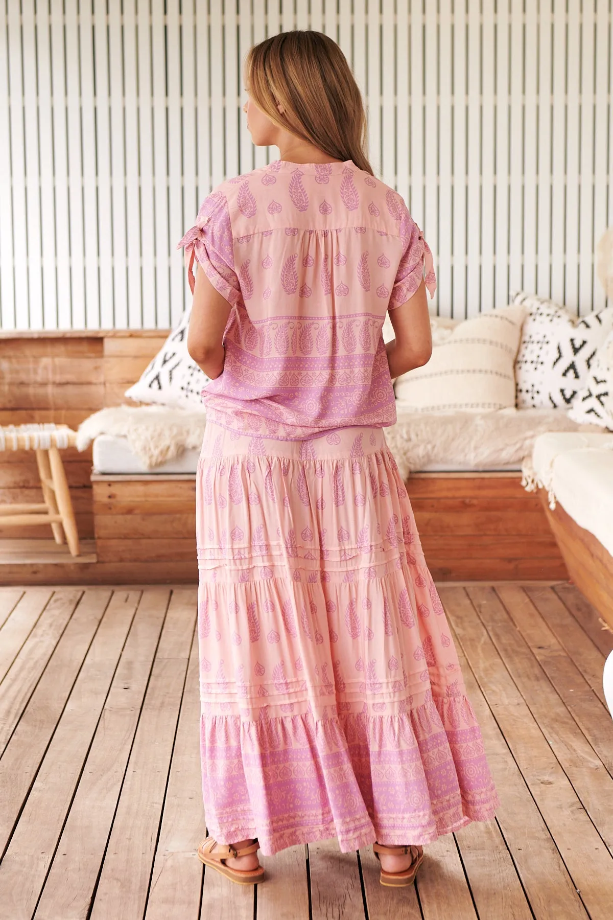 Ophilia Print Vital Skirt