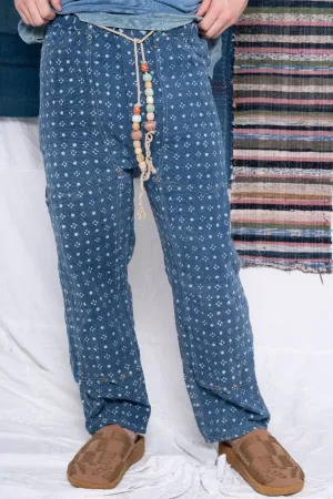 P71 Carpenter Canvas Indigo Dot