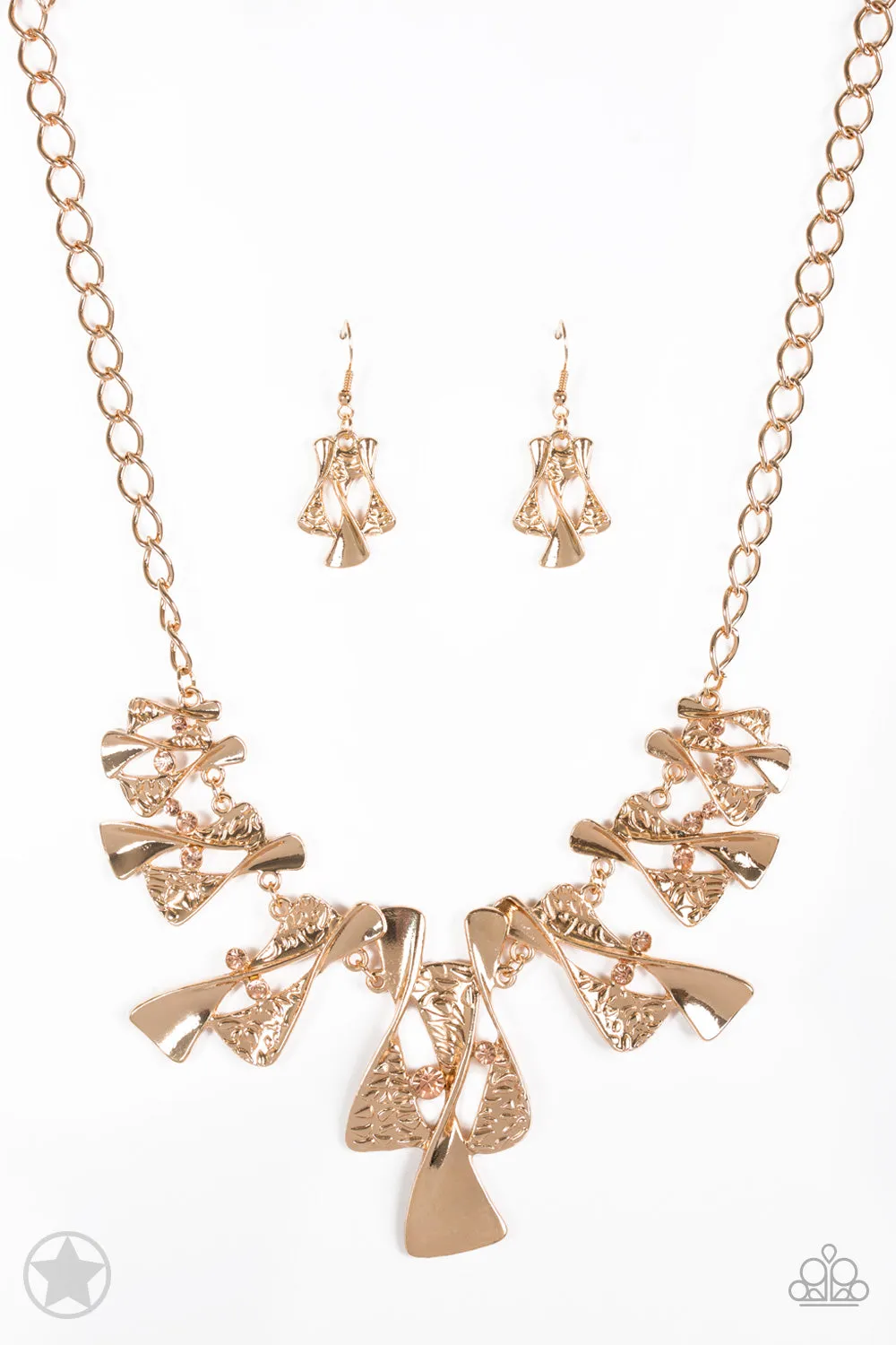 Paparazzi The Sands of Time Necklace Gold