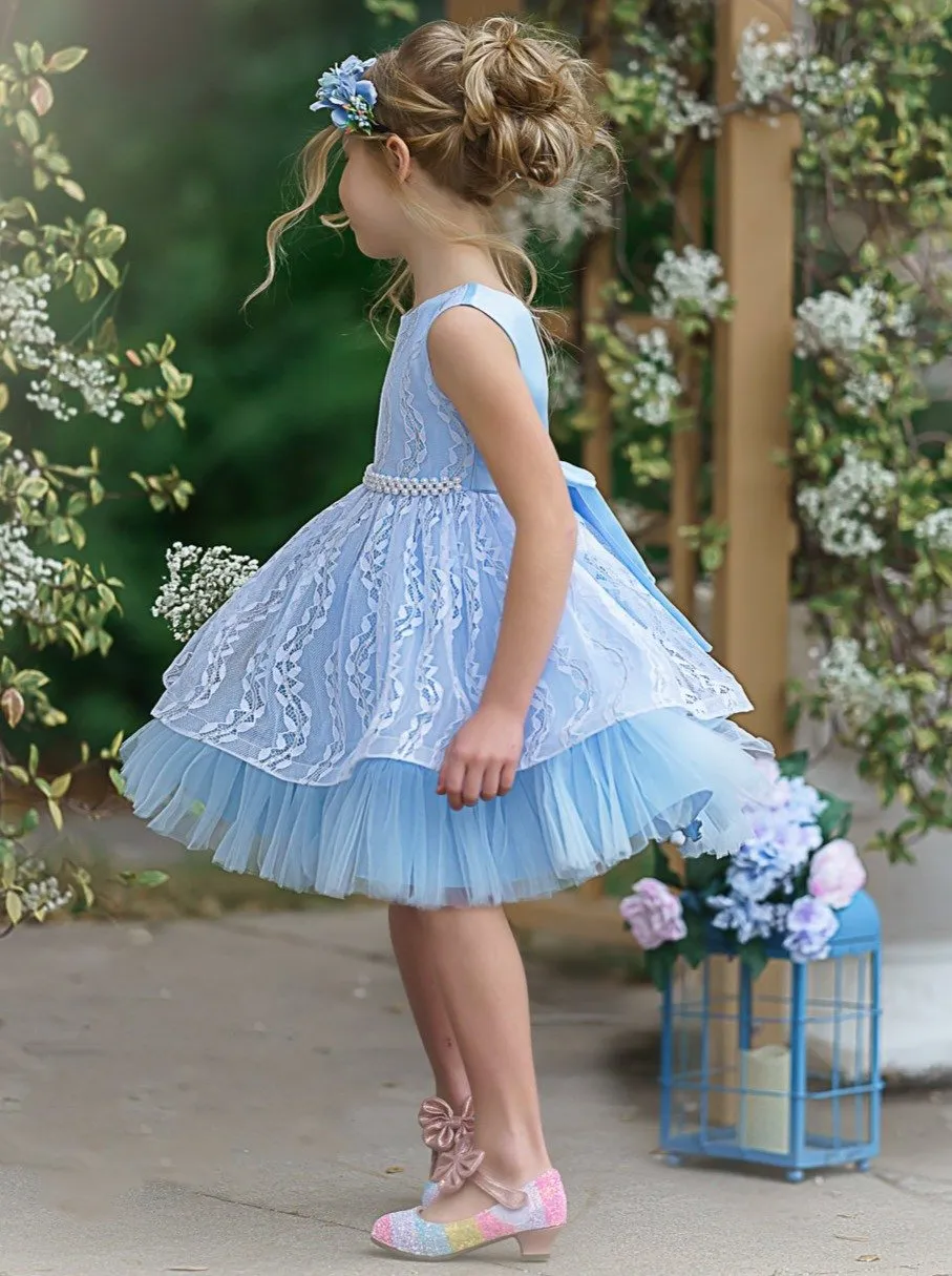 Pearl Princess Detailed Formal Dress
