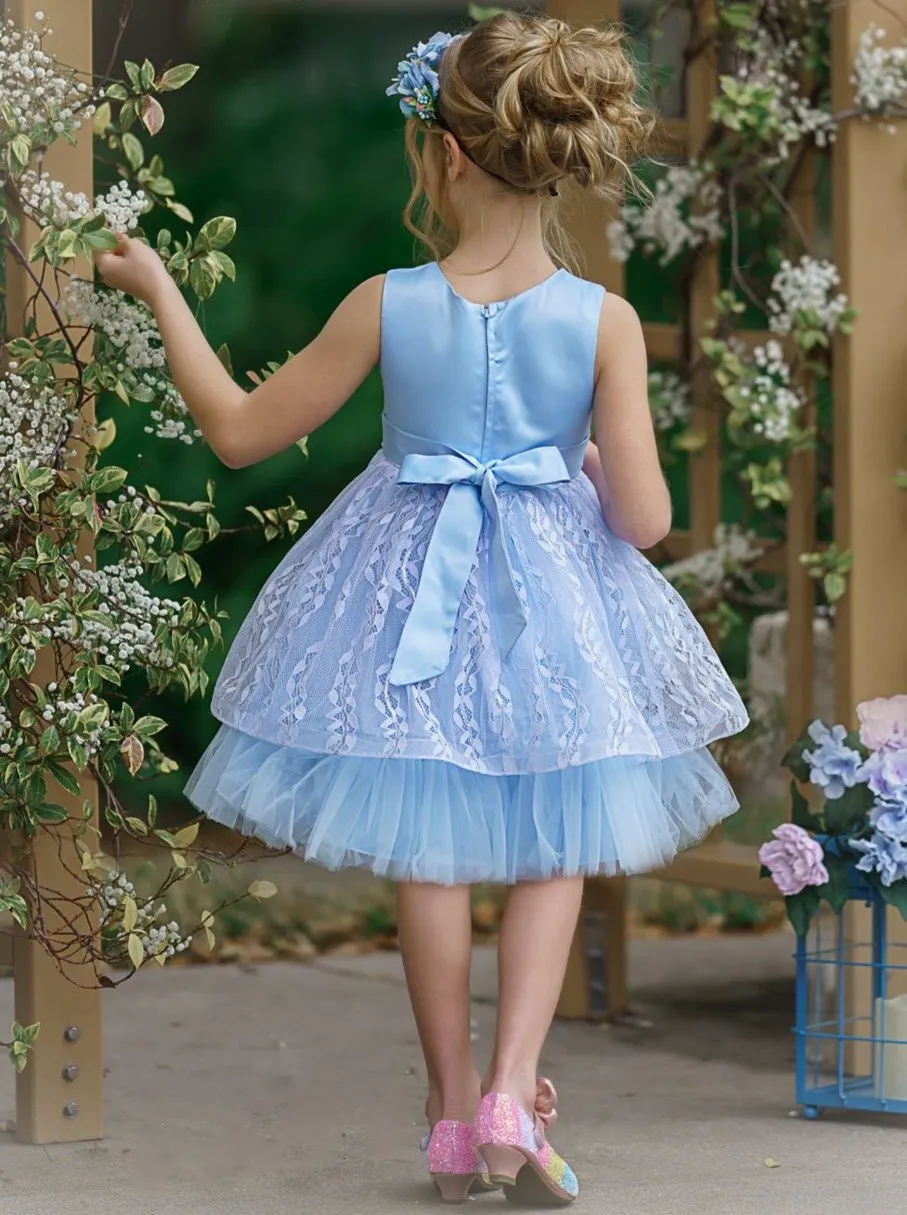 Pearl Princess Detailed Formal Dress