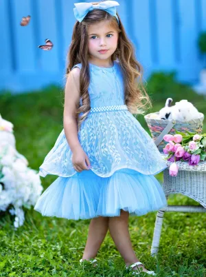 Pearl Princess Detailed Formal Dress