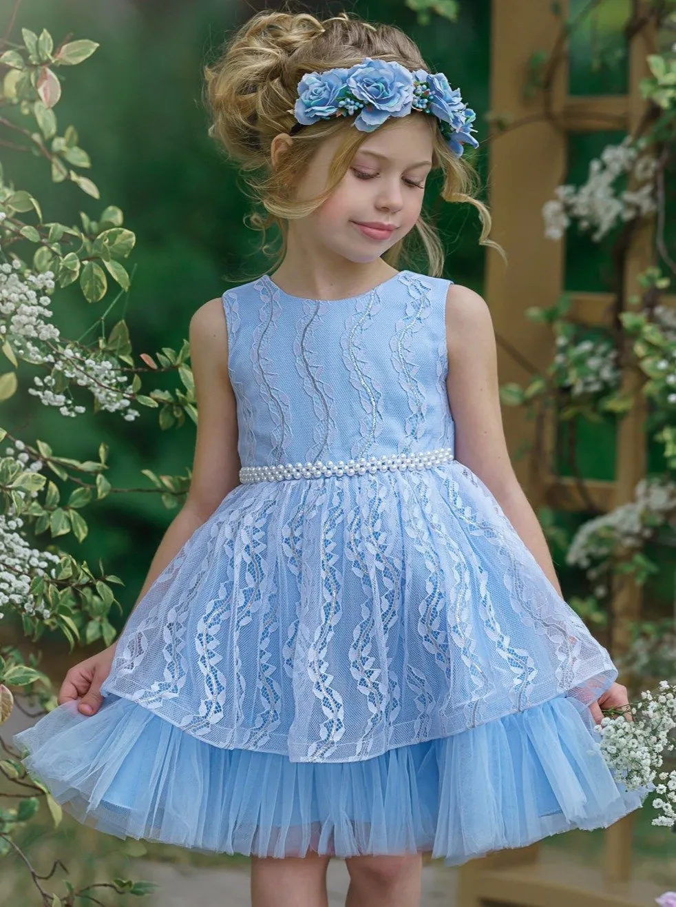 Pearl Princess Detailed Formal Dress