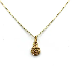 Pebble Diamonds on a Golden Disk