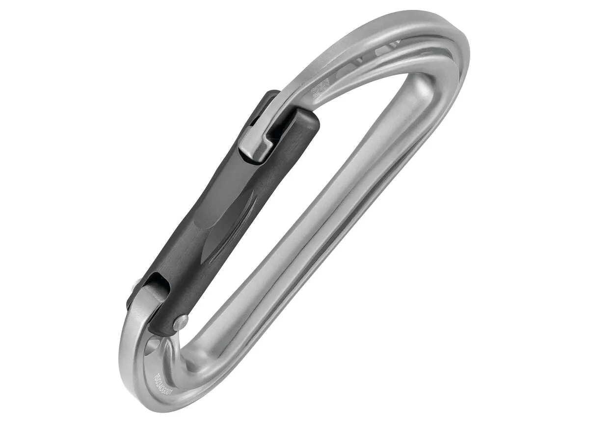 Petzl Spirit Carabiner Straight Gate Gray