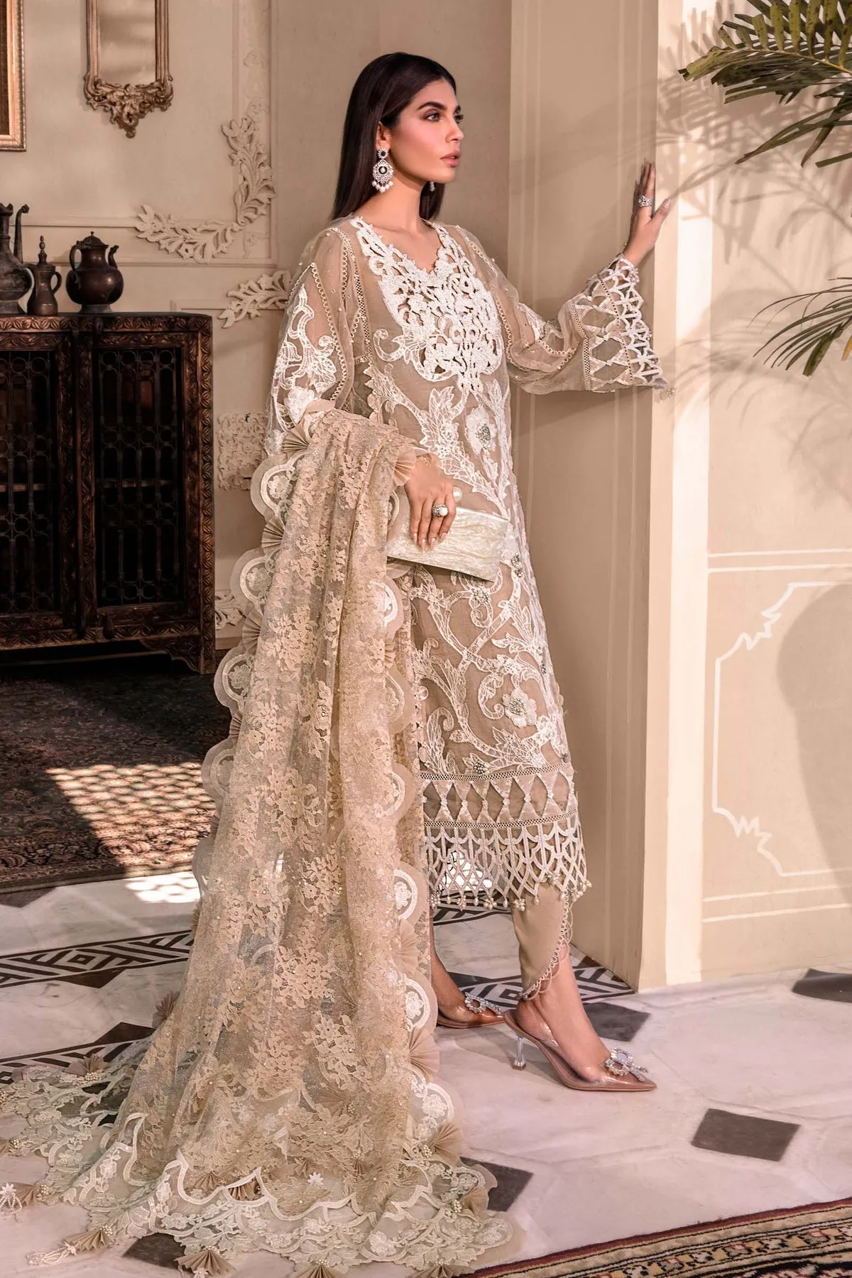 Pink Kameez Lehenga for Pakistani Wedding Dresses