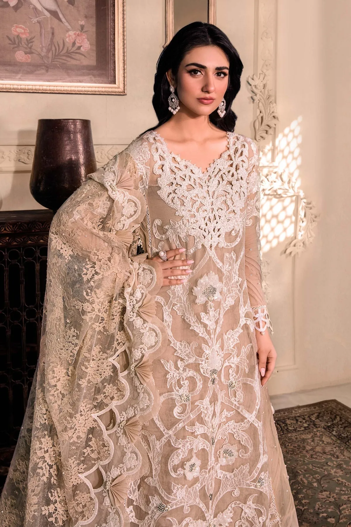 Pink Kameez Lehenga for Pakistani Wedding Dresses