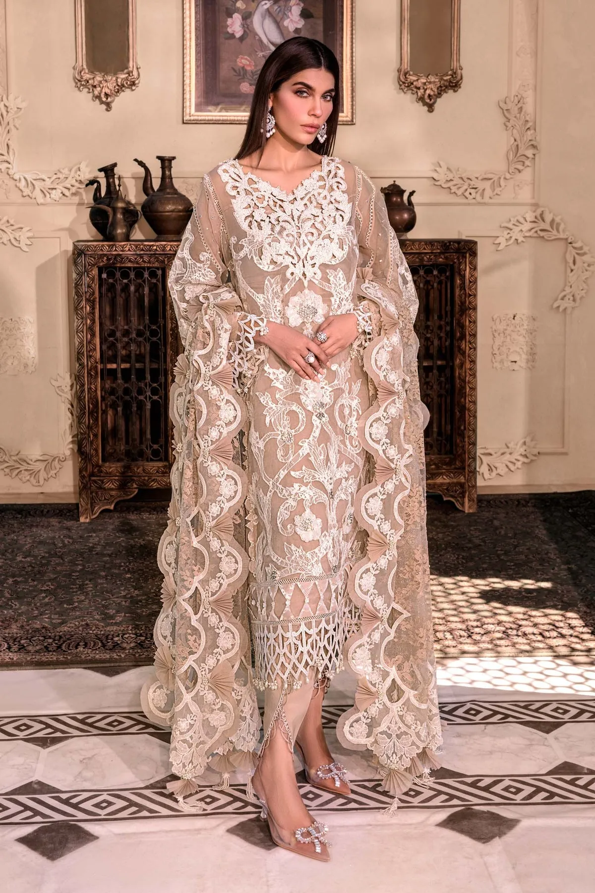 Pink Kameez Lehenga for Pakistani Wedding Dresses