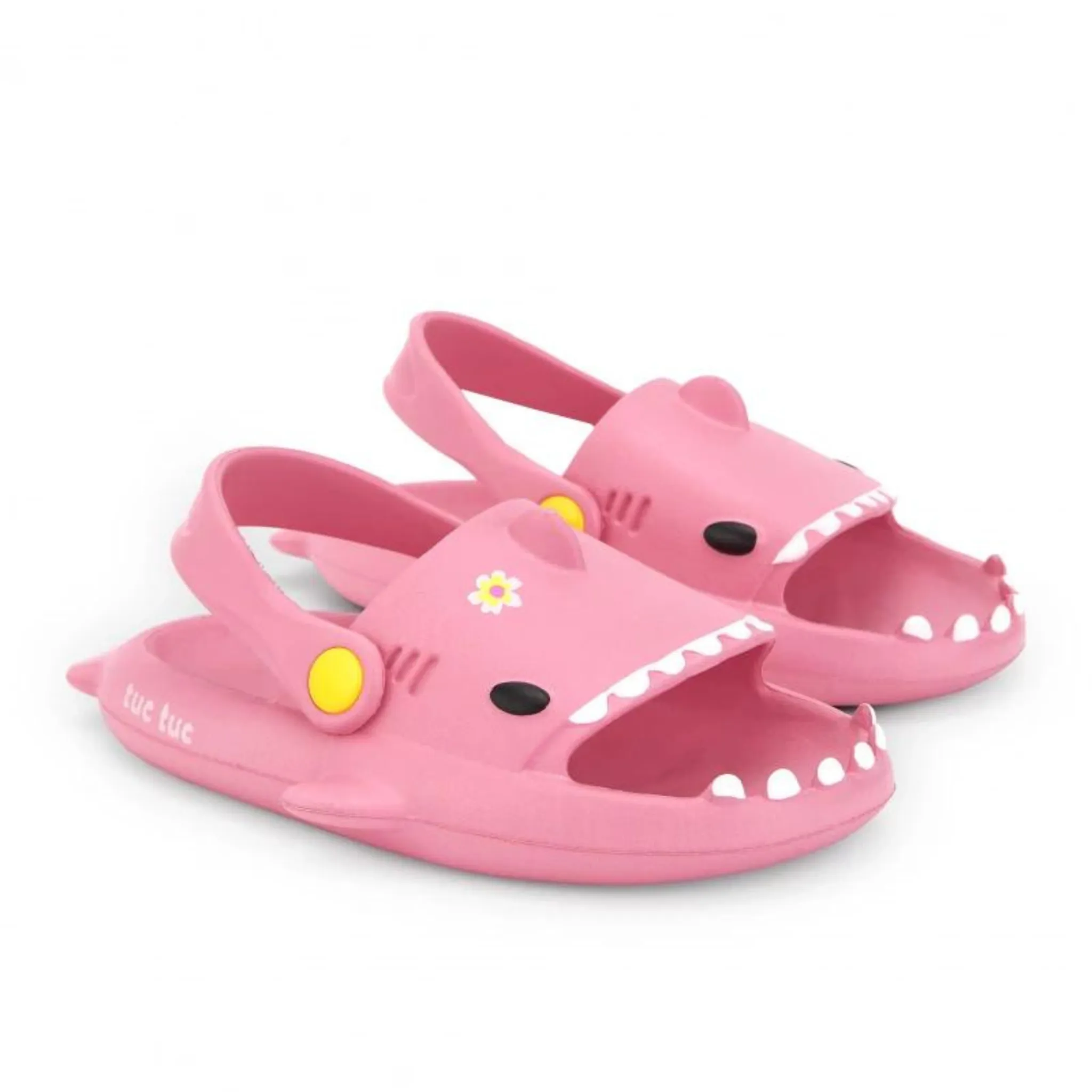 Pink Rubber Sandals Laguna