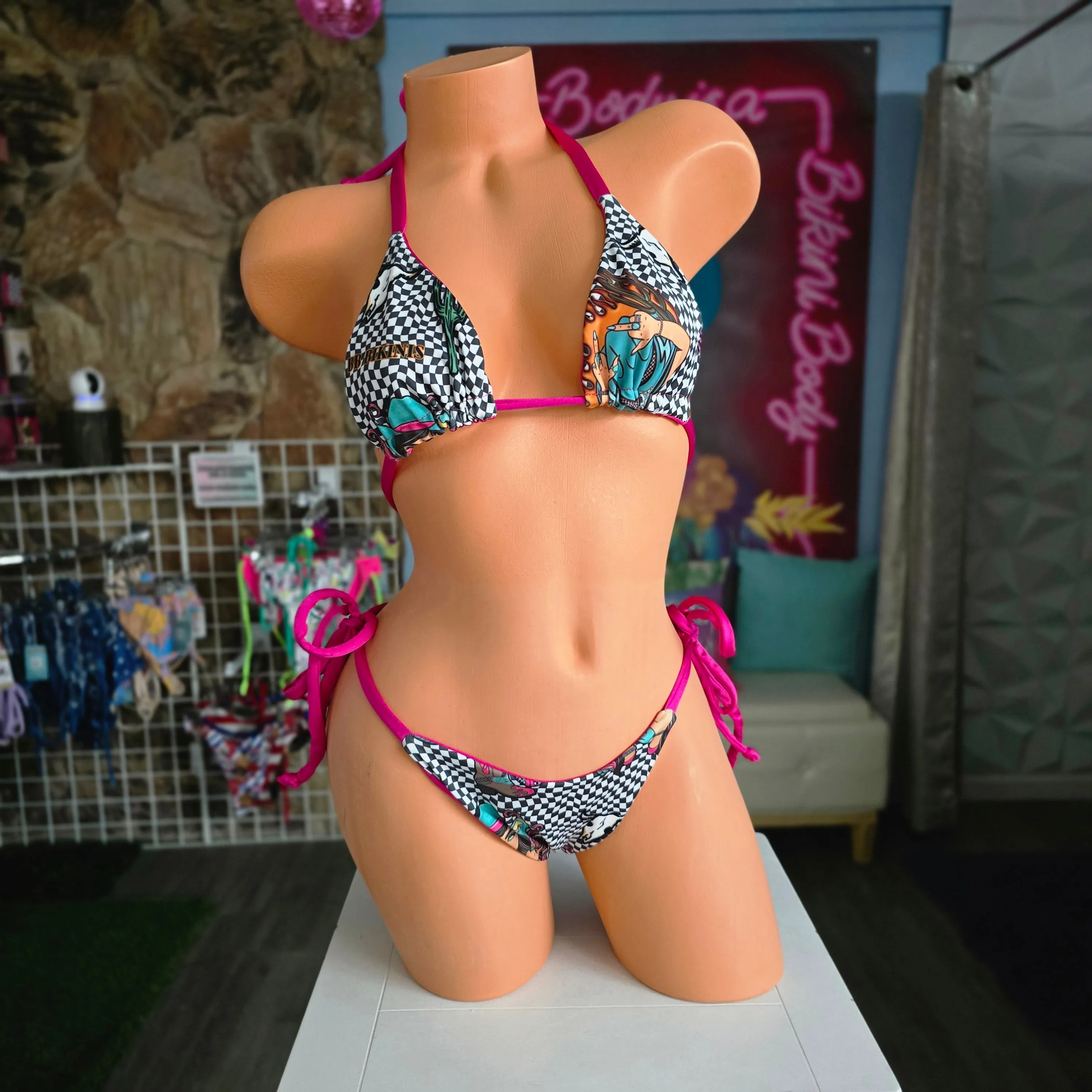 PINK Somebody's Problem Bali Bottoms