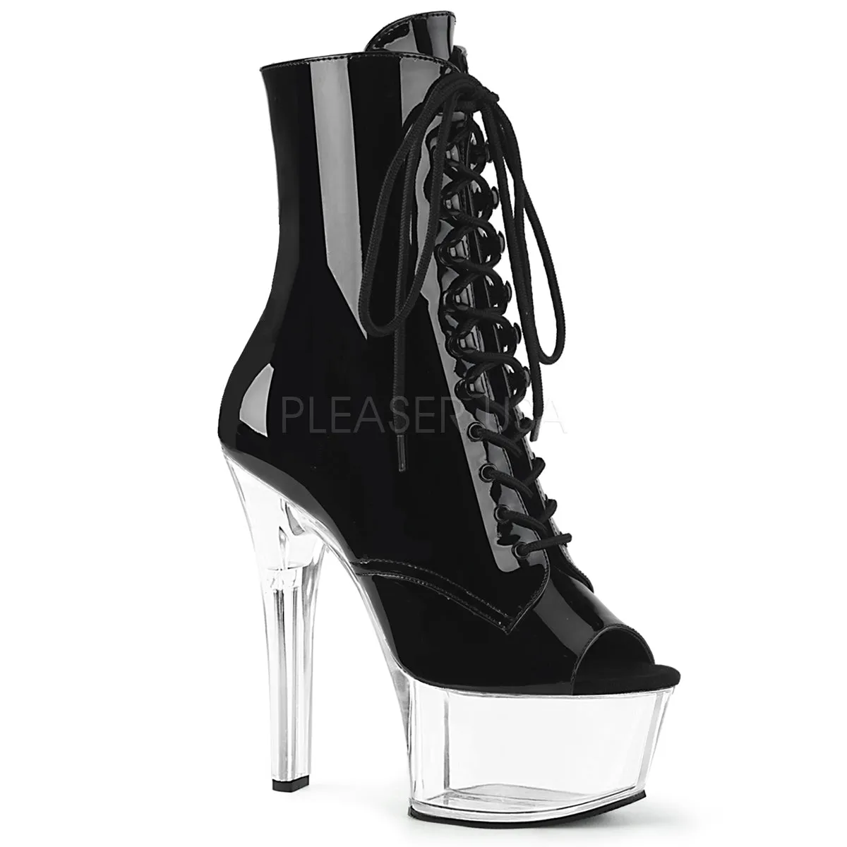 Pleaser Aspire 1021 Black/Clear