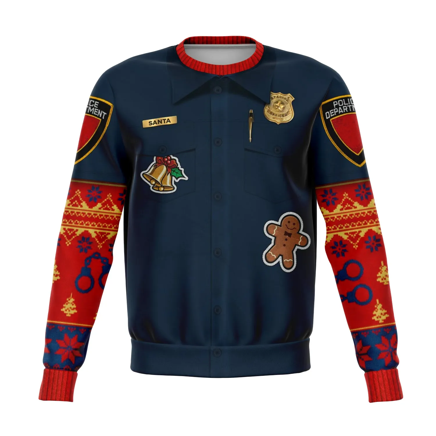 Police Navidad - Athletic Sweatshirt