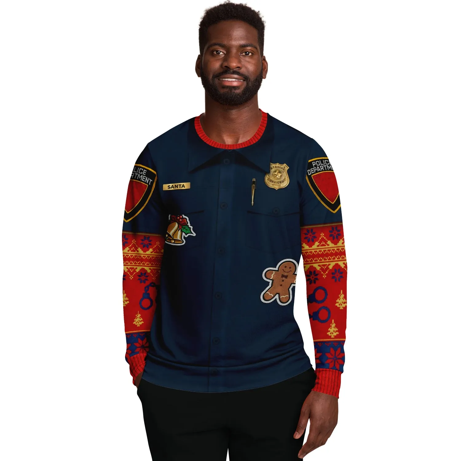 Police Navidad - Athletic Sweatshirt