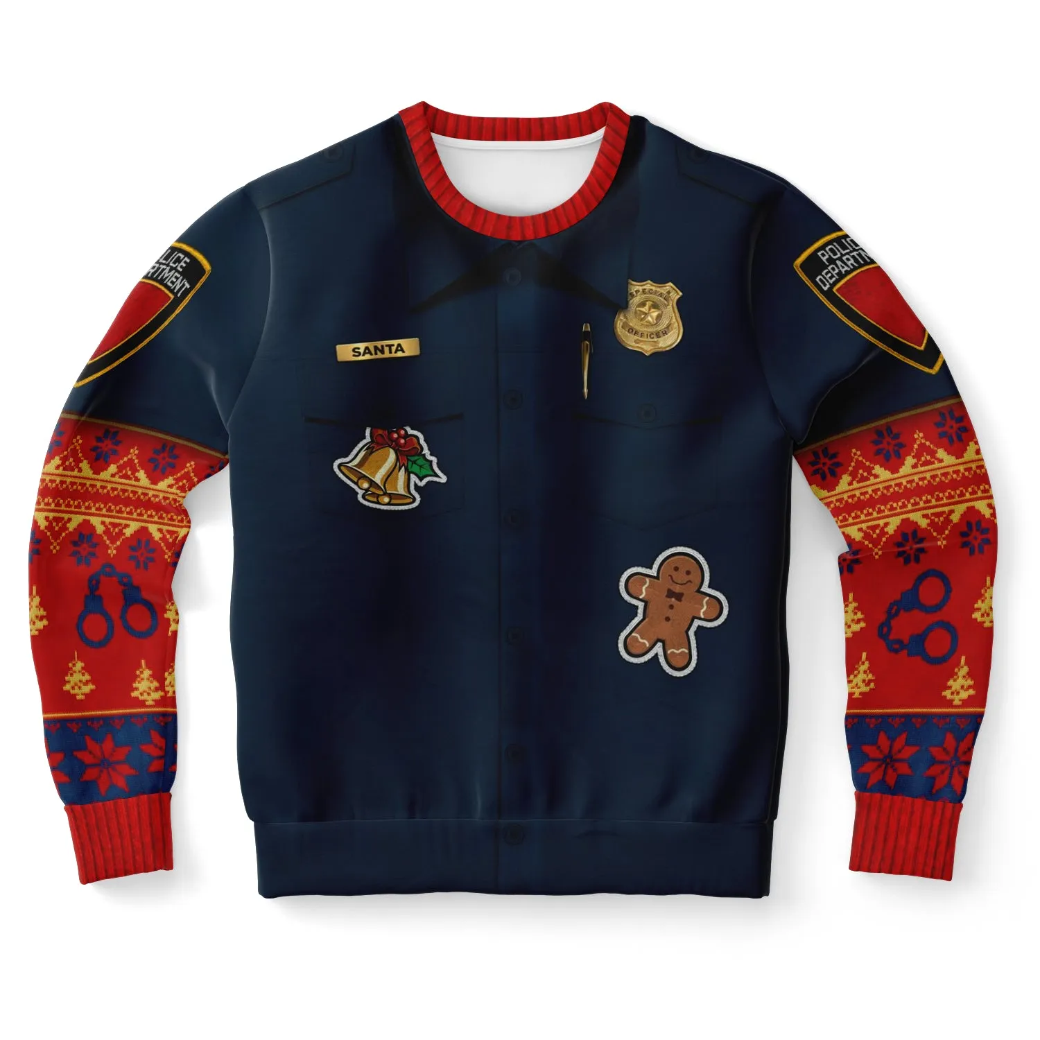 Police Navidad - Athletic Sweatshirt